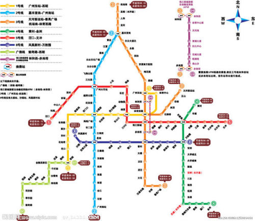 广州地铁最新线路图全景概览